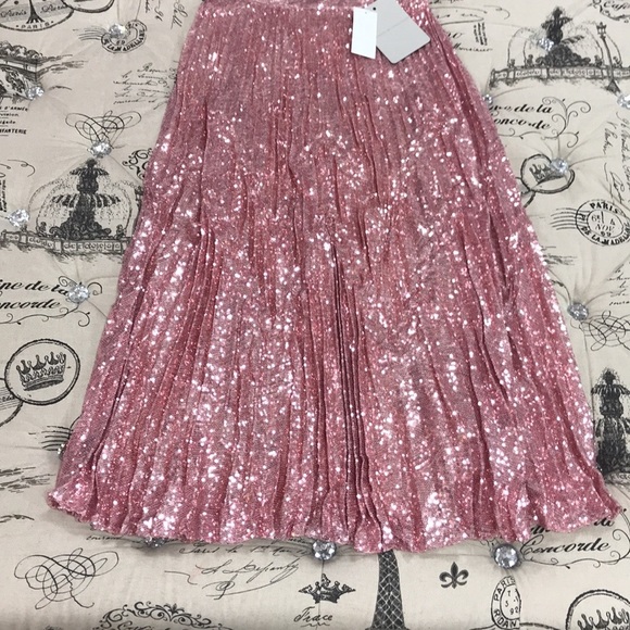 Marco De Vincenzo Sequins Midi Skirt - Picture 8 of 13